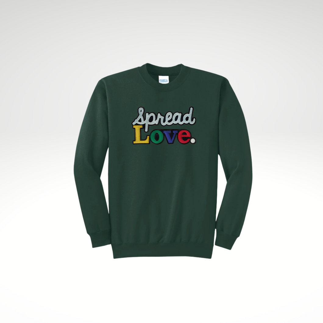 Original Logo Dark Green Sweatshirt